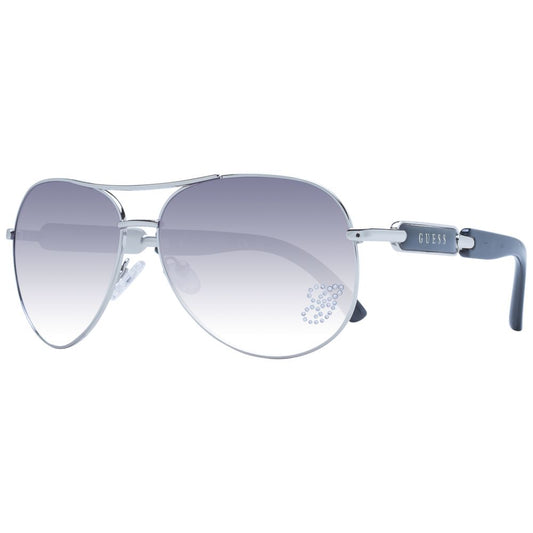 Guess Silver Women Sunglasses Guess Gray