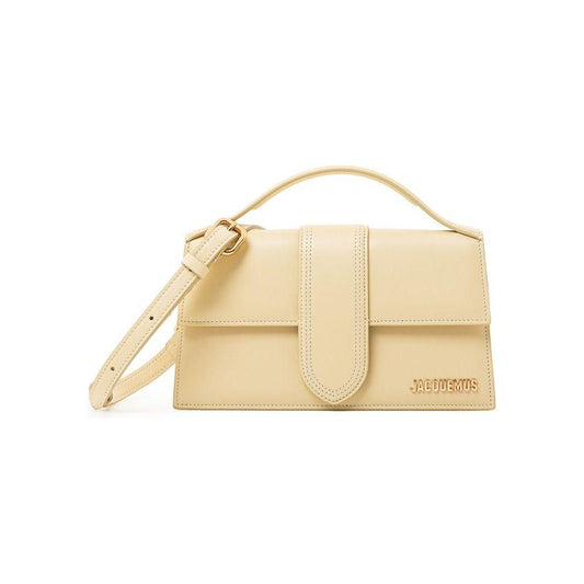 Jacquemus Yellow Leather Shoulder Bag Jacquemus Wheat