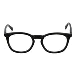 Guess Black Women Glasses Frame, full-rim panto style with plastic frame, lenses width 51mm and height 42mm, in classic black color.