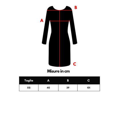 Bottega Veneta Black Wool Long Dress