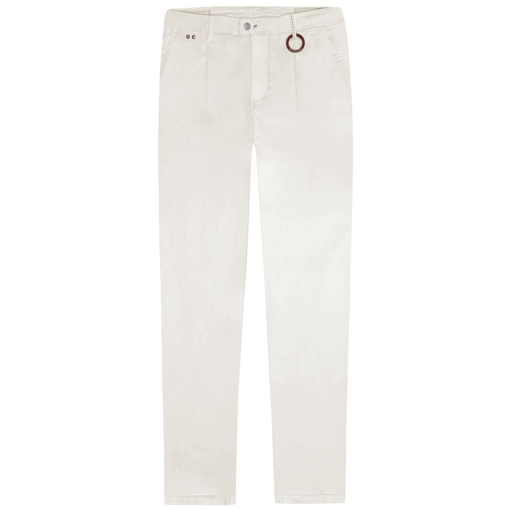 Tramarossa White Cotton Jeans & Pant TR-15026-W33