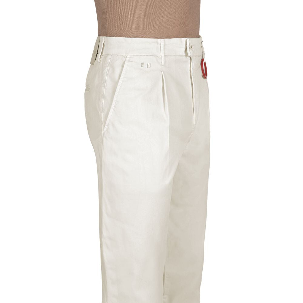 Tramarossa White Cotton Jeans & Pant TR-15026-W33