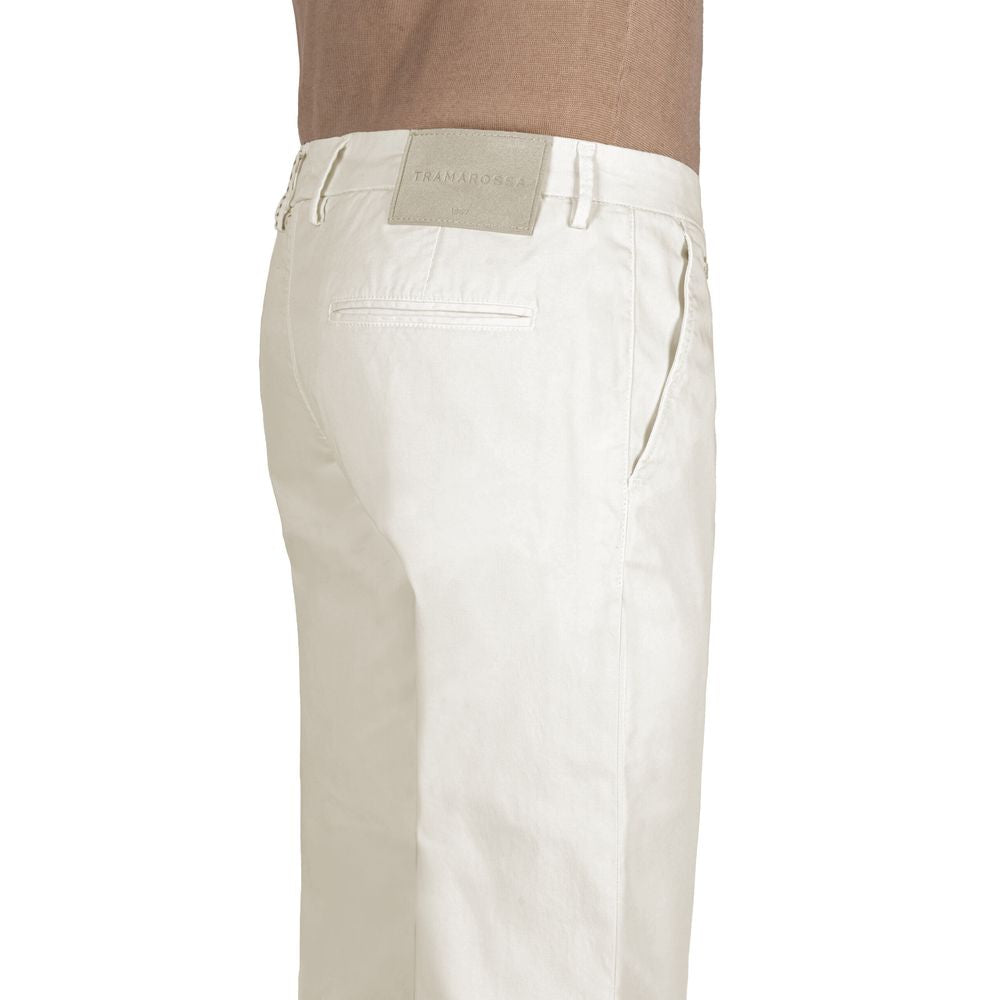 Tramarossa White Cotton Jeans & Pant TR-15026-W33