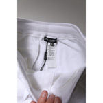 Dolce & Gabbana White Logo Tape Jogger Cotton Sweatpants Pants PAN76051-44