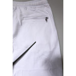 Dolce & Gabbana White Logo Tape Jogger Cotton Sweatpants Pants PAN76134-50