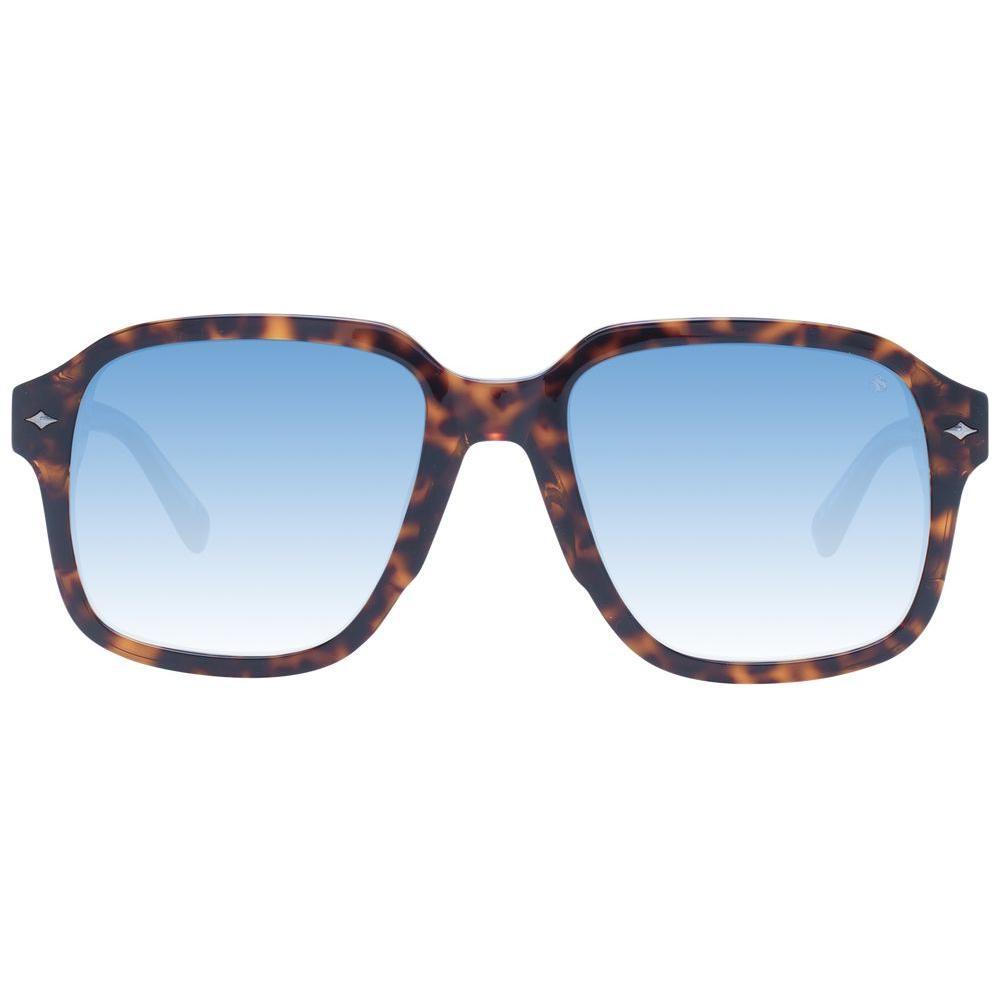 Scotch & Soda Brown Metal Sunglasses