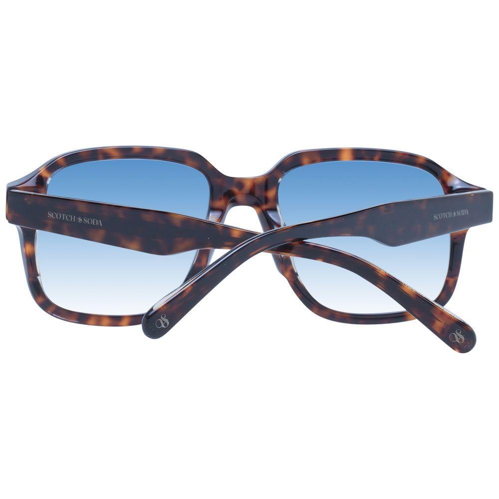 Scotch & Soda Brown Metal Sunglasses