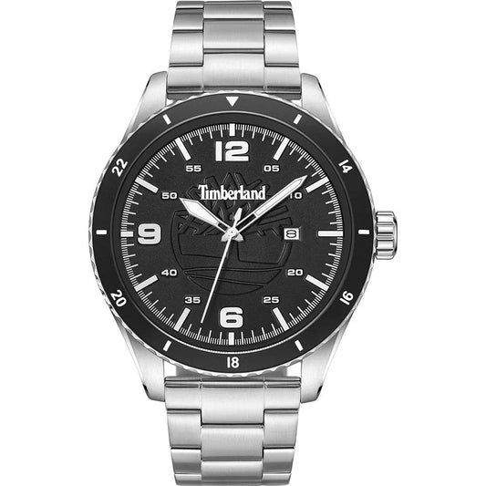 Timberland Gray Stainless Steel Watch