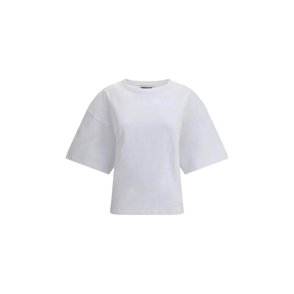 Darkpark Doyle T-shirt with draping DA-WJE07JSW070001-S