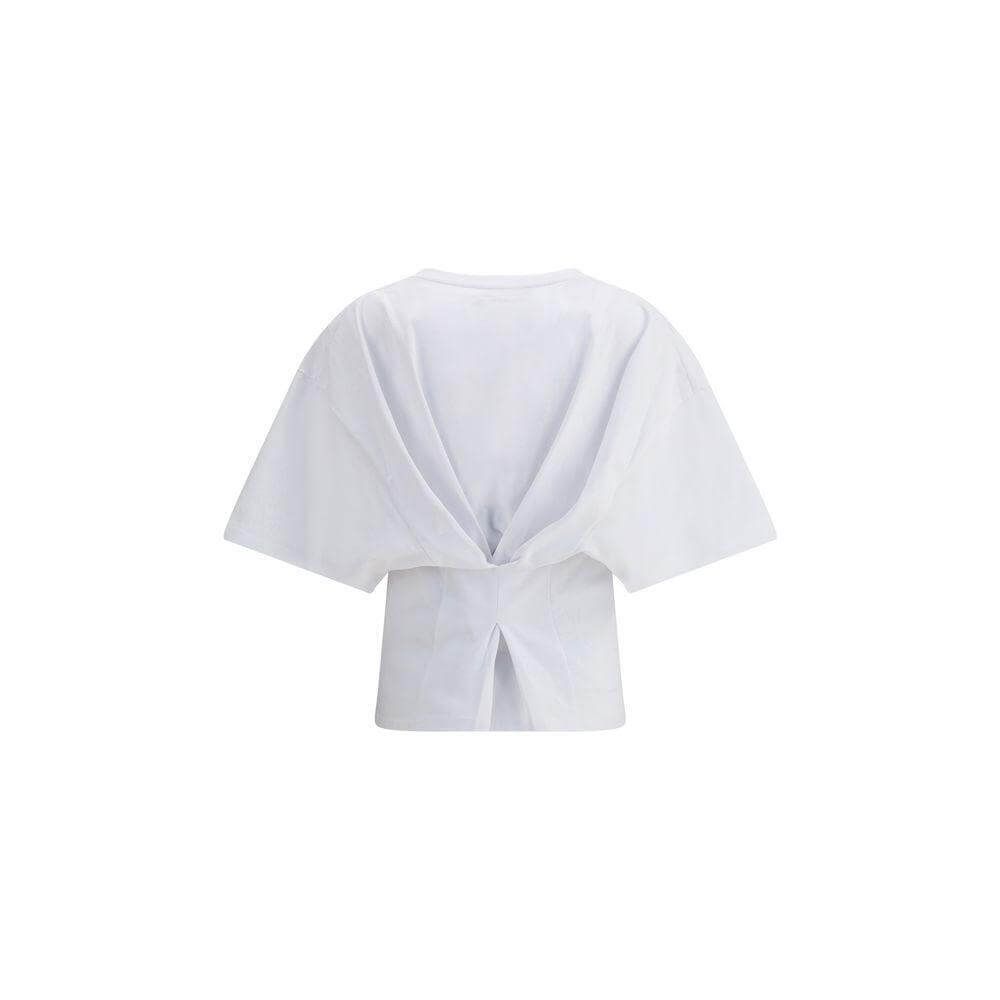 Darkpark Doyle T-shirt with draping DA-WJE07JSW070001-S