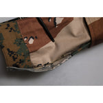 Dolce & Gabbana Green Patchwork Cargo Bermuda Shorts