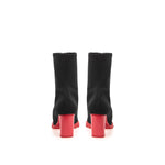 Alexander McQueen Black Neoprene Boot
