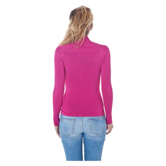 Phard Pink Viscose Sweater Phard Maroon
