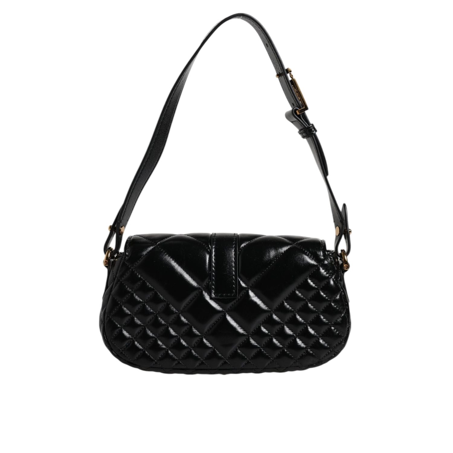 Front view with bag zipped and handles upright.