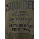 Dsquared² Green Cotton Hoody