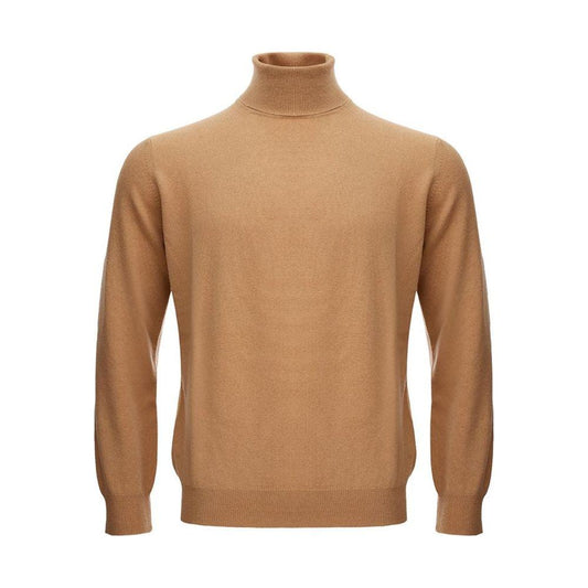 KANGRA Elegant Woolen Brown Sweater for Men KANGRA Rosy Brown