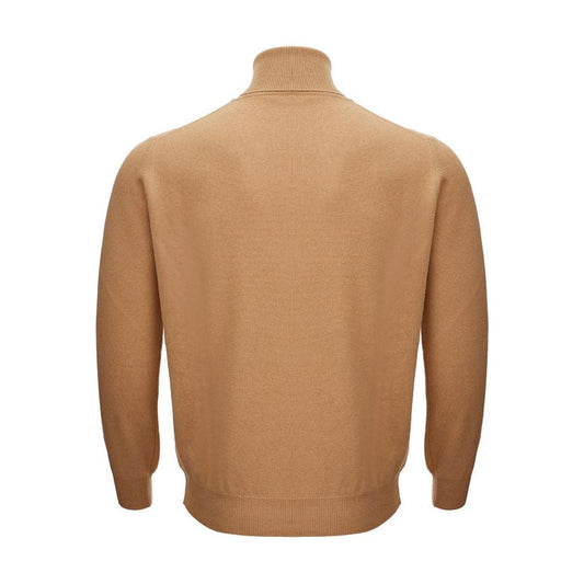 KANGRA Elegant Woolen Brown Sweater for Men KANGRA Rosy Brown