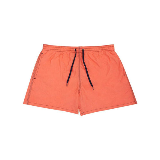 Malo Orange Polyester Swimwear Malo Coral