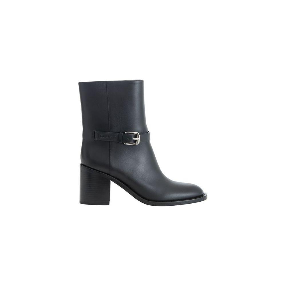 Burberry Black Leather Boot