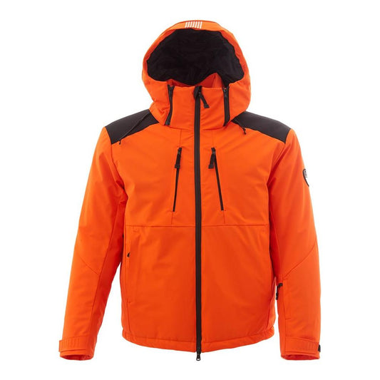 EA7 Emporio Armani Radiant Orange EA7 Lightweight Jacket EA7 Emporio Armani Orange Red