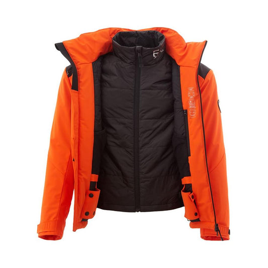 EA7 Emporio Armani Radiant Orange EA7 Lightweight Jacket EA7 Emporio Armani Chocolate