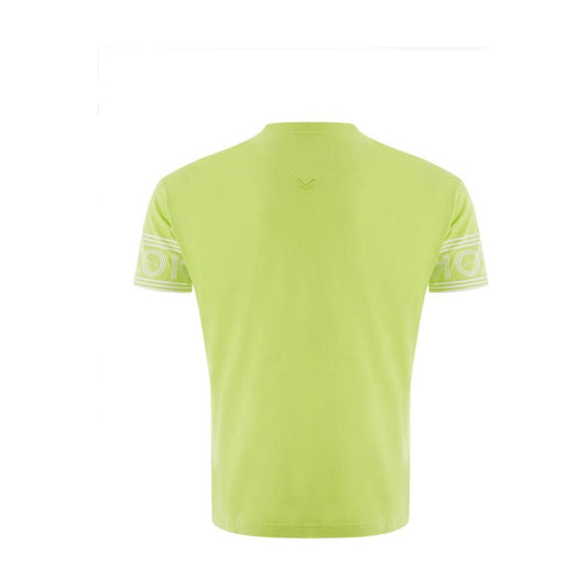 Kenzo Sunny Yellow Cotton Tee For Stylish Men Kenzo Dark Khaki
