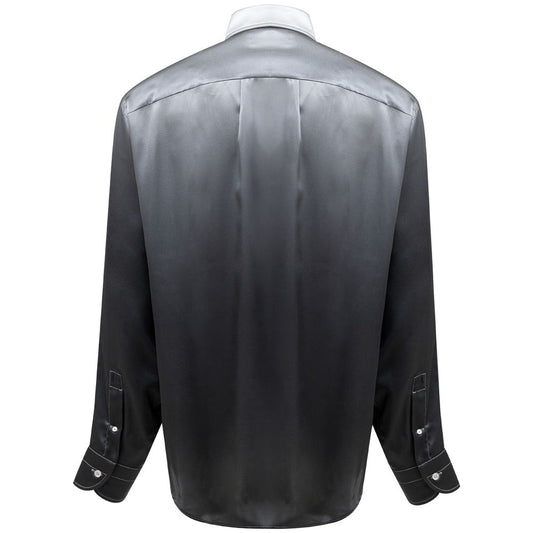 Tom Ford Gray Silk Shirt TO-8864662-42