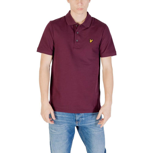 Lyle & Scott Bordeaux Cotton Polo Shirt Lyle & Scott Dark Slate Gray