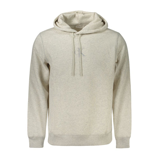 Calvin Klein Gray Cotton Men Sweater Calvin Klein Gray