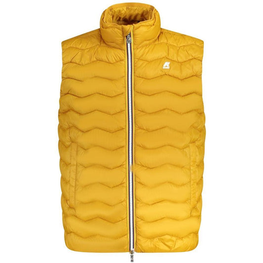 K-WAY Yellow Polyamide Men Jacket