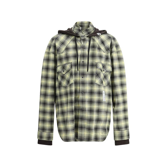 Maison Mihara Yasuhiro Hooded Shirt Maison Mihara Yasuhiro Slate Gray