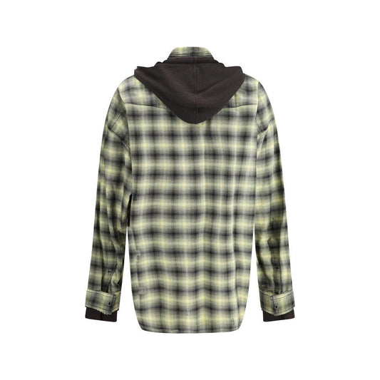 Maison Mihara Yasuhiro Hooded Shirt Maison Mihara Yasuhiro Slate Gray