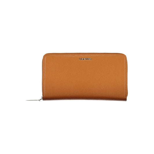 Calvin Klein Brown Polyethylene Women Wallet Calvin Klein Chocolate
