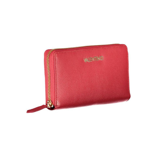 Valentino Bags Red Polyethylene Wallet Valentino Bags Maroon