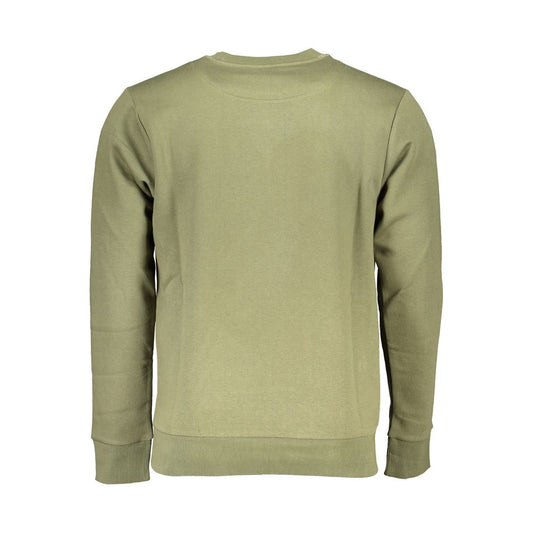 U.S. Grand Polo Green Cotton Sweater U.S. Grand Polo Dark Khaki