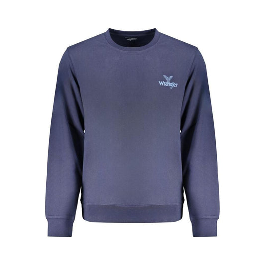 Wrangler Blue Cotton Sweater Wrangler Dim Gray