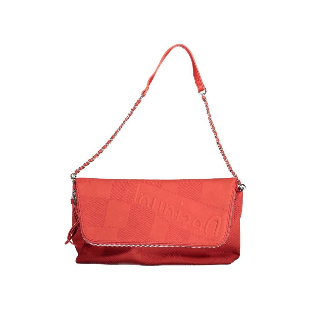 Front view with bag zipped and handles upright.
