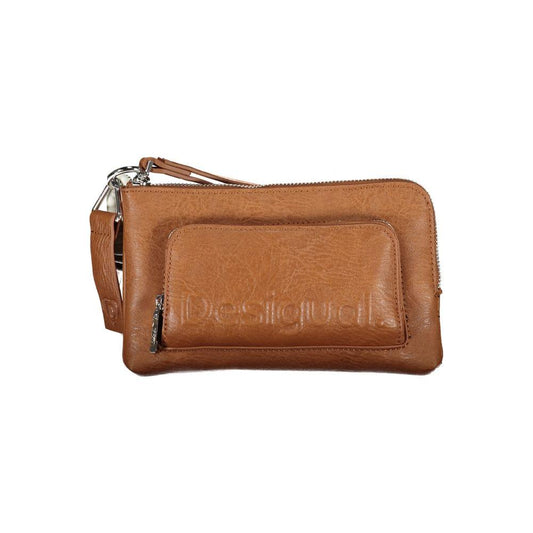 Desigual Brown Polyethylene Handbag Desigual Sienna