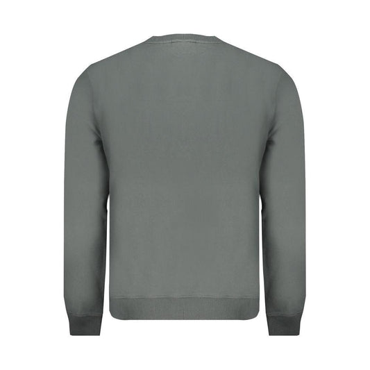Napapijri Green Cotton Sweater Napapijri Dim Gray