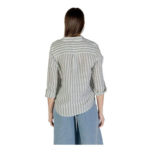Street One Green Linen Shirt
