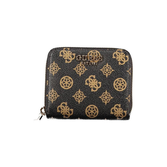 Guess Jeans Brown Polyethylene Wallet Guess Jeans Dark Slate Gray