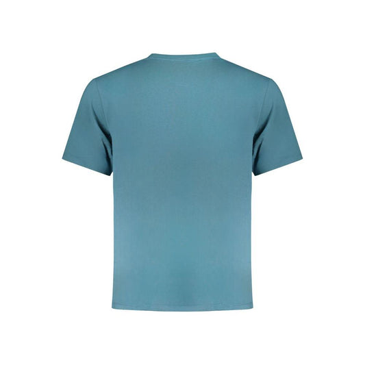 Wrangler Blue Cotton T-Shirt Wrangler Cadet Blue