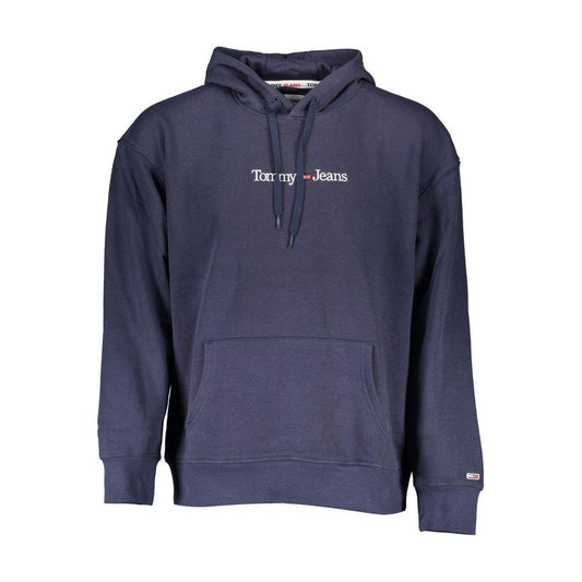 Tommy Hilfiger Blue Cotton Men Sweater Tommy Hilfiger Dark Slate Gray