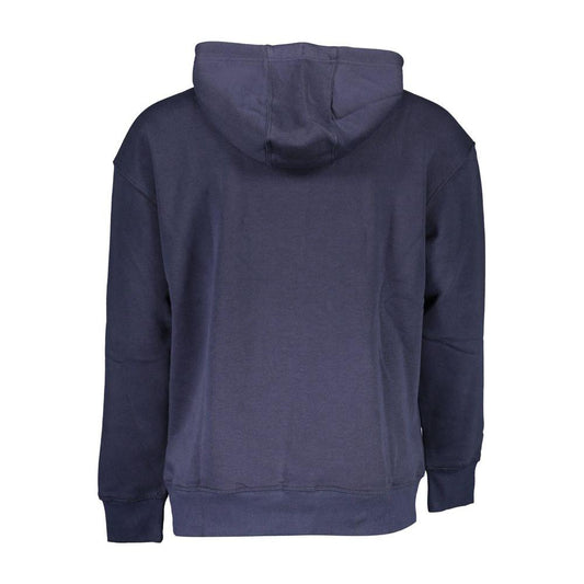 Tommy Hilfiger Blue Cotton Men Sweater Tommy Hilfiger Dark Slate Gray