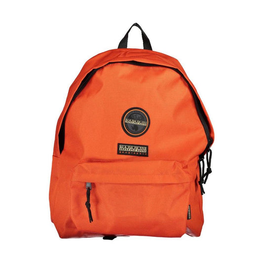 Napapijri Eco-Chic Orange Backpack for the Modern Explorer Napapijri Chocolate