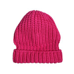 Dolce & Gabbana Pink Solid Wool Knitted Winter Beanie Hat