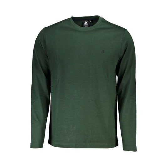 U.S. Grand Polo Green Cotton T-Shirt U.S. Grand Polo Dark Slate Gray