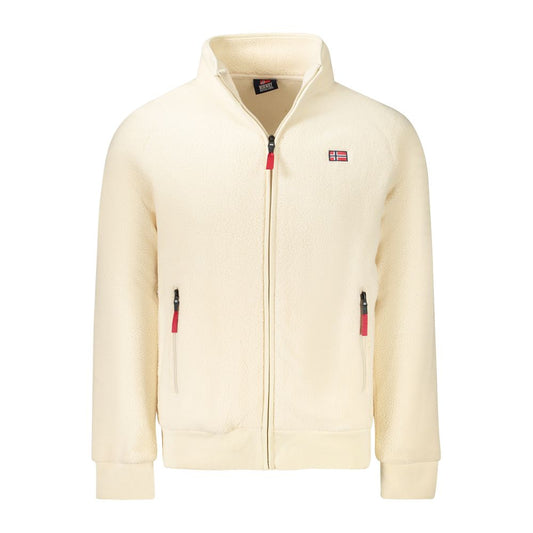 Norway 1963 White Polyester Men's Sports Jacket Norway 1963 Antique White