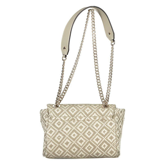 Guess Jeans Gray Polyethylene Handbag Guess Jeans Dark Gray