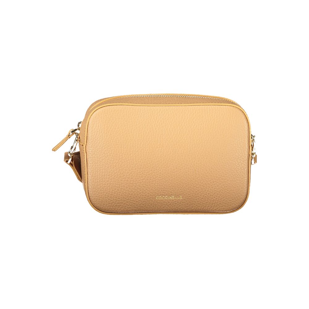 Front view with bag zipped and handles upright.